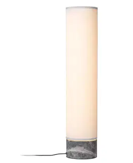 Stojacie lampy GUBI GUBI Unbound stojaca LED lampa 80 cm biela