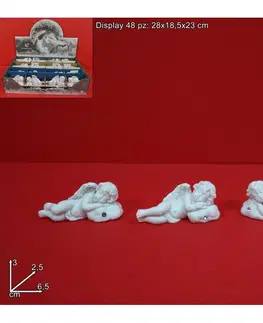 Sošky, figurky - anjeli MAKRO - Anjel 6,5cm rôzne druhy