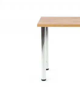 Jedálenské stoly Jedálenský stôl MODEX 90 Halmar Biela
