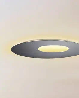 Nástenné svietidlá Escale Escale Blade Open nástenné LED antracit Ø 59 cm