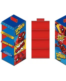 Boxy na hračky ARDITEX - Závesný textilný regál SPIDERMAN, SM15638