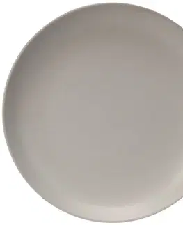 Taniere Dezertný tanier Allier, sivá, 20 x 2,5 cm, kamenina