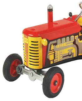 Hračky - dopravné stroje a traktory KOVAP - Traktor Zetor červený - plastové disky