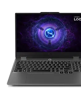 Notebooky Lenovo LOQ 15IRX9 Intel i7-13650HX, 16 GB, 1 TB-SSD, 15,6" FHD IPS, AG RTX4050-6 GB, Win11 Home, Luna Grey 83DV008LCK