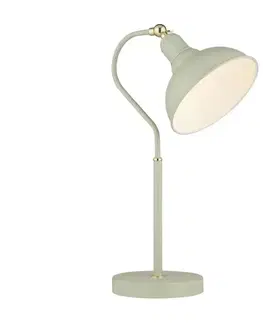 Lampy Searchlight Searchlight EU60959GR - Stolná lampa XENON 1xE14/60W/230V zelená 