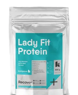Proteíny pre ženy Lady Fit Protein - Kompava 500 g Vanilka+Smotana