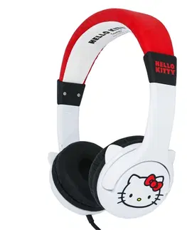 Slúchadlá Detské káblové slúchadlá OTL Technologies Hello Kitty s uškami