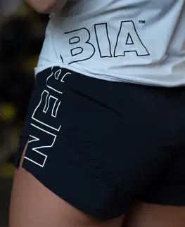 Dámske šortky Dámske šortky Nebbia FIT Activewear 442 Black - XS