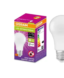 LED osvetlenie Osram LED Antibakteriálna žiarovka  A75 E27/10W/230V 4000K - Osram 