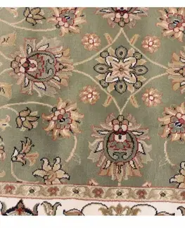 Koberce a koberčeky KONDELA Kendra Typ 2 koberec 100x150 cm zelená / orientálny vzor
