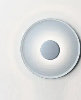 Nástenné svietidlá Vibia Vibia Top nástenné LED svietidlo Ø 40 cm modrá L1