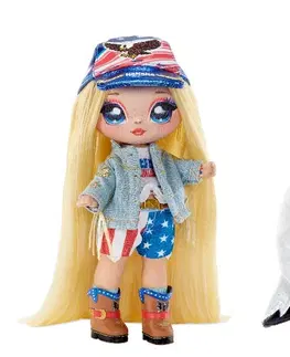 Hračky bábiky MGA - Na! Na! Na! Surprise Bábika a štýlová kabelka 2v1, séria 2 - Erika Featherton