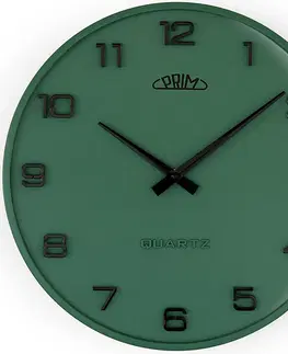 Hodiny Nástenné hodiny PRIM Bloom II- A 4157.40, zelená 35cm