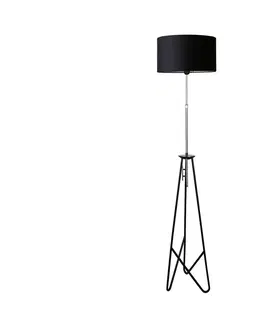 Lampy  Stojacia lampa FLOAT 1xE27/60W/230V čierna 