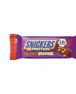 Proteínové tyčinky Mars Proteínová tyčinka Snickers Hi-Protein 62 g fondán brownie