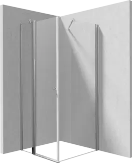 Sprchovacie kúty DEANTE/S - Sprchovací kút výklopné 90 pevná stena 80 KTSU041P+KTS_038P KERRIA/0361