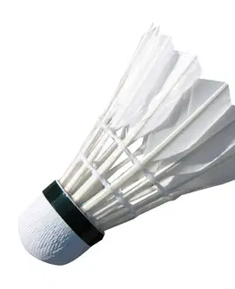 Badmintonové loptičky Košíky na badminton Spartan Champion perové 12 ks