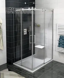 Sprchové dvere GELCO - DRAGON obdĺžniková sprchová zástena 800x1100 L/P varianta,rohový vstup GD4280GD4211