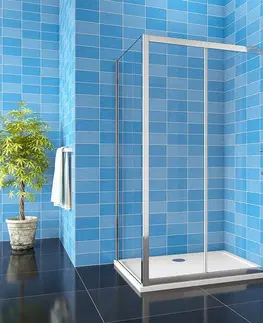 Sprchovacie kúty H K - Sprchovací kút FORTE 140x80 cm Ľ/P variant vrátane sprchovej vaničky SE-FORTE14080/SE-THOR-14080