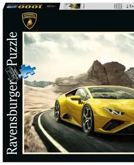 Hračky puzzle RAVENSBURGER - Lamborghini Huracán EVO RWD 1000 dielikov