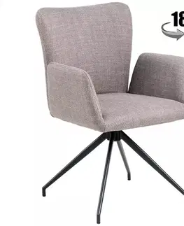 Plastové stoličky Stolička grey-brown 2 ks