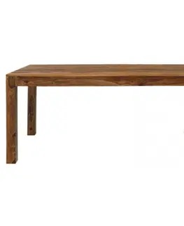 Jedálenské stoly Jedálenský stôl Gani 200x90 z indického masívu palisander
