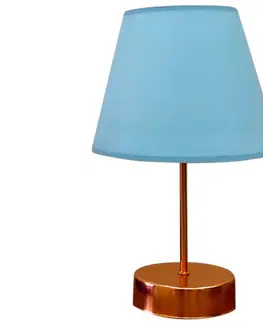Lampy  Stolná lampa 1xE27/60W/230V medená 