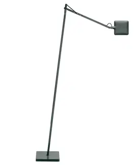 Stojacie lampy FLOS FLOS Kelvin LED dizajnérska stojaca lampa antracit