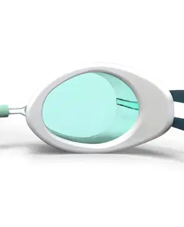 plávanie Plavecké okuliare švédske tónované sklá jednotná veľkosť tyrkysové