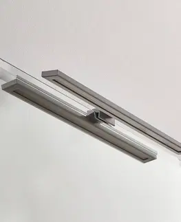 Nástenné svietidlá MCJ LED zrkadlové svetlo Espelho 40 cm hliník 3 000 K