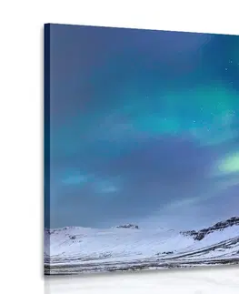 Obrazy prírody a krajiny Obraz nórska polárna žiara