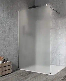 Sprchové dvere GELCO - VARIO CHROME jednodielna sprchová zástena na inštaláciu k stene, matné sklo, 700 mm GX1470GX1010