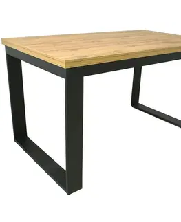 Jedálenské stoly Stôl Koliber St-29 160x80 Dub Wotan