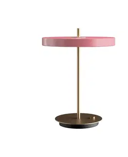 Lampy na nočný stolík UMAGE UMAGE stolová LED lampa Asteria table USB, ružová
