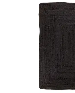 Koberce Norddan Dizajnový koberec Kaitlin 180 x 120 cm tmavosivý
