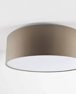 Stropné svietidlá Hufnagel Sivo-hnedé stropné svietidlo Mara, 50 cm