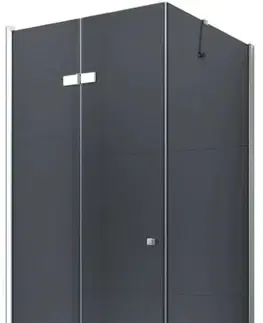 Sprchovacie kúty MEXEN/S - LIMA sprchovací kút 70x120, grafit, chróm 856-070-120-01-40