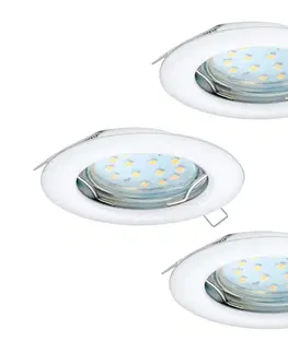 LED osvetlenie Eglo Eglo 94235 - SADA 3x LED Podhľadové svietidlo PENETO 3xGU10-LED/3W/230V 