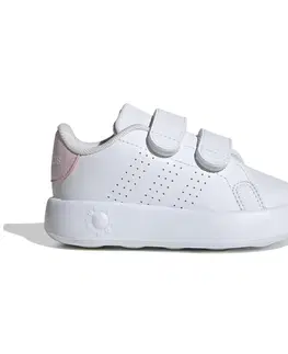 detské tenisky Detská obuv Advantage (od 20 do 27) bielo-ružová
