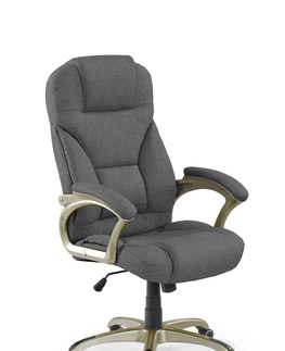 Kancelárske stoličky HALMAR Desmond 2 kancelárske kreslo s podrúčkami tmavosivá