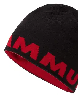 Zimné čiapky Čiapka Mammut Logo Beanie Black 0001 - (1191-04891)
