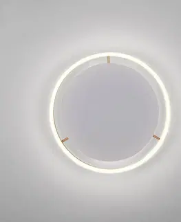 Stropné svietidlá JUST LIGHT. LED stropné svietidlo Ritus, Ø 39,3 cm matná mosadz