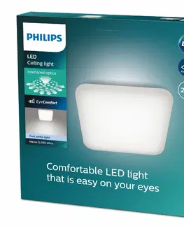 Svietidlá Philips 8720169195516 stropné LED svietidlo Mauve 1x 24 W 3000lm 4000K, 43 cm
