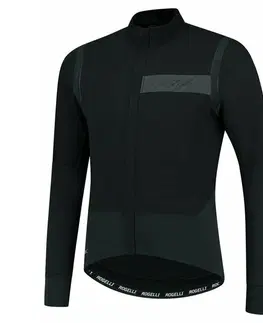 Cyklistické bundy a vesty Pánska ultraľahká cyklobunda Rogelli Infinite bez zateplenia čierna ROG351047