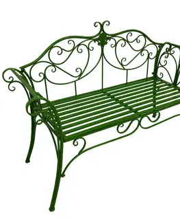 Záhradné lavice Záhradná lavička ETELIA Tempo Kondela Zelená