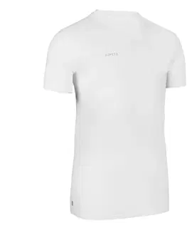 dresy Futbalový dres Essentiel s krátkym rukávom biely