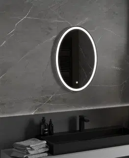 Kúpeľňa MEXEN - Elz zrkadlo s osvetlením 50 x 70 cm, LED 6000K, 9802-050-070-611-00