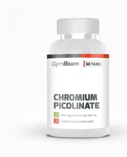 Ostatné minerály GymBeam Chromium Picolinate 60 tab. bez príchute