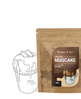 Zdravé potraviny Protein & Co. Protein MugCake 490 g PRÍCHUŤ: Chocolate brownie