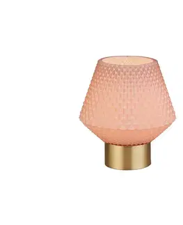 Lampy Searchlight Searchlight EU700469 - Stolná lampa LAMP 1xE27/7W/230V ružová 